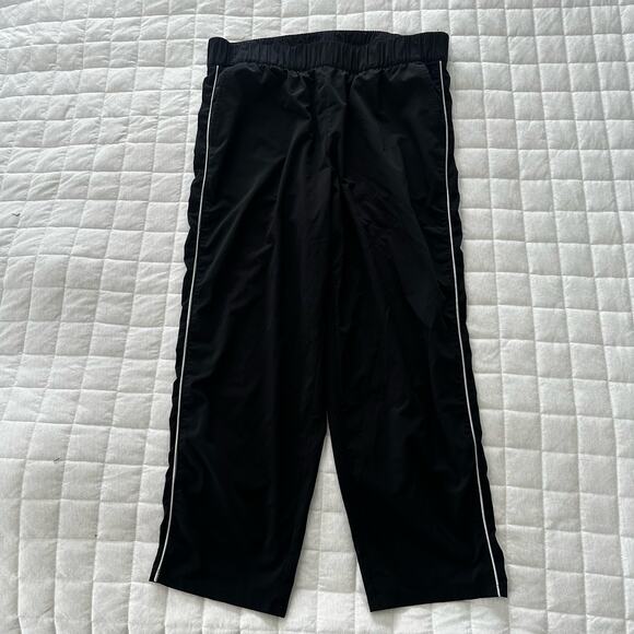 T BY TALBOTS Womens Track Pants Pull On Elastic Waist Pockets Athleisure MEDIUM - Picture 1 of 12